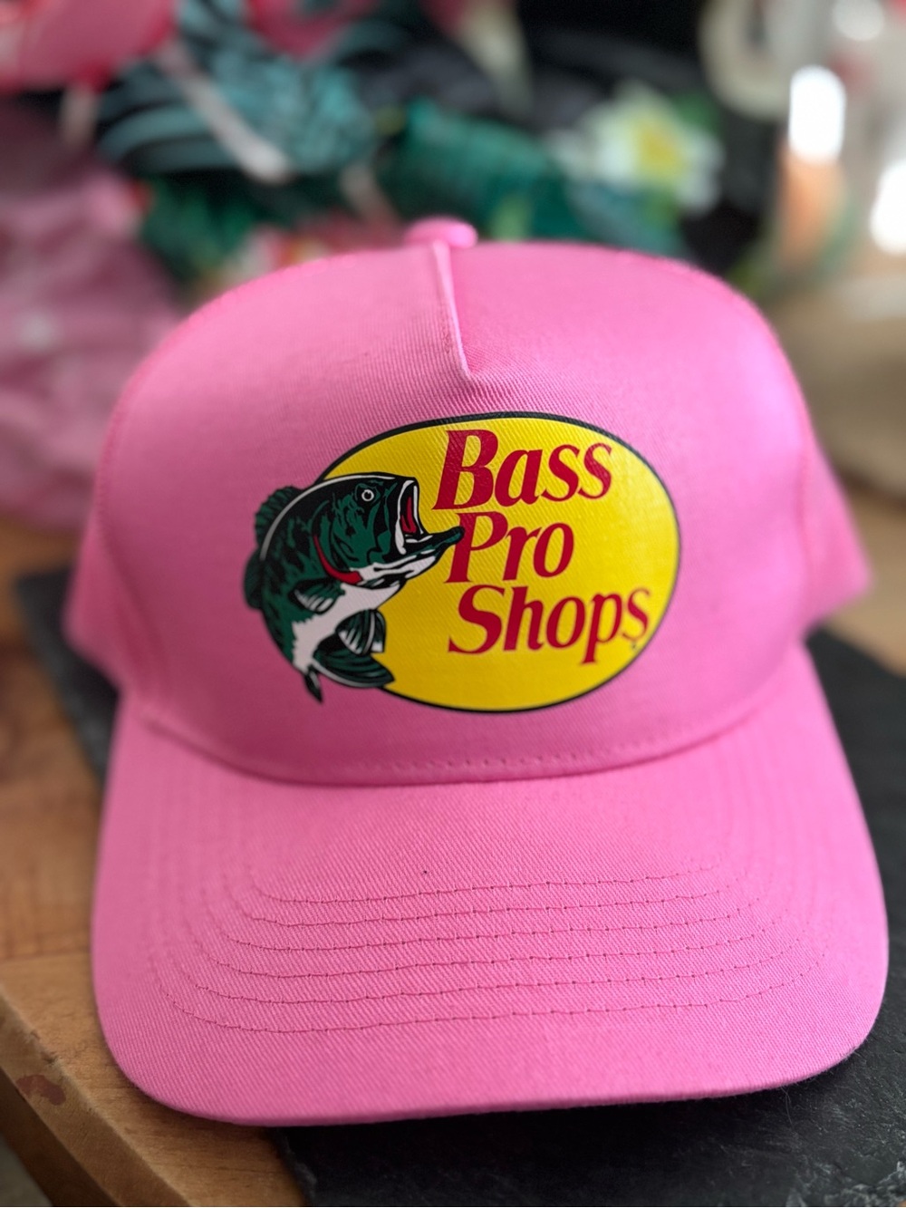 Bass Pro Pink Mesh Trucker Hat